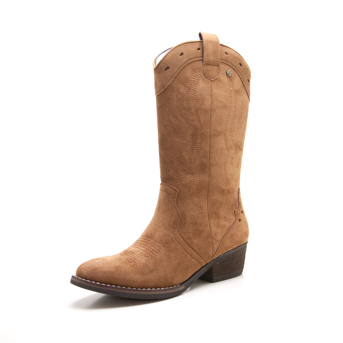 Isteria 600 Bota campera antelina miel.