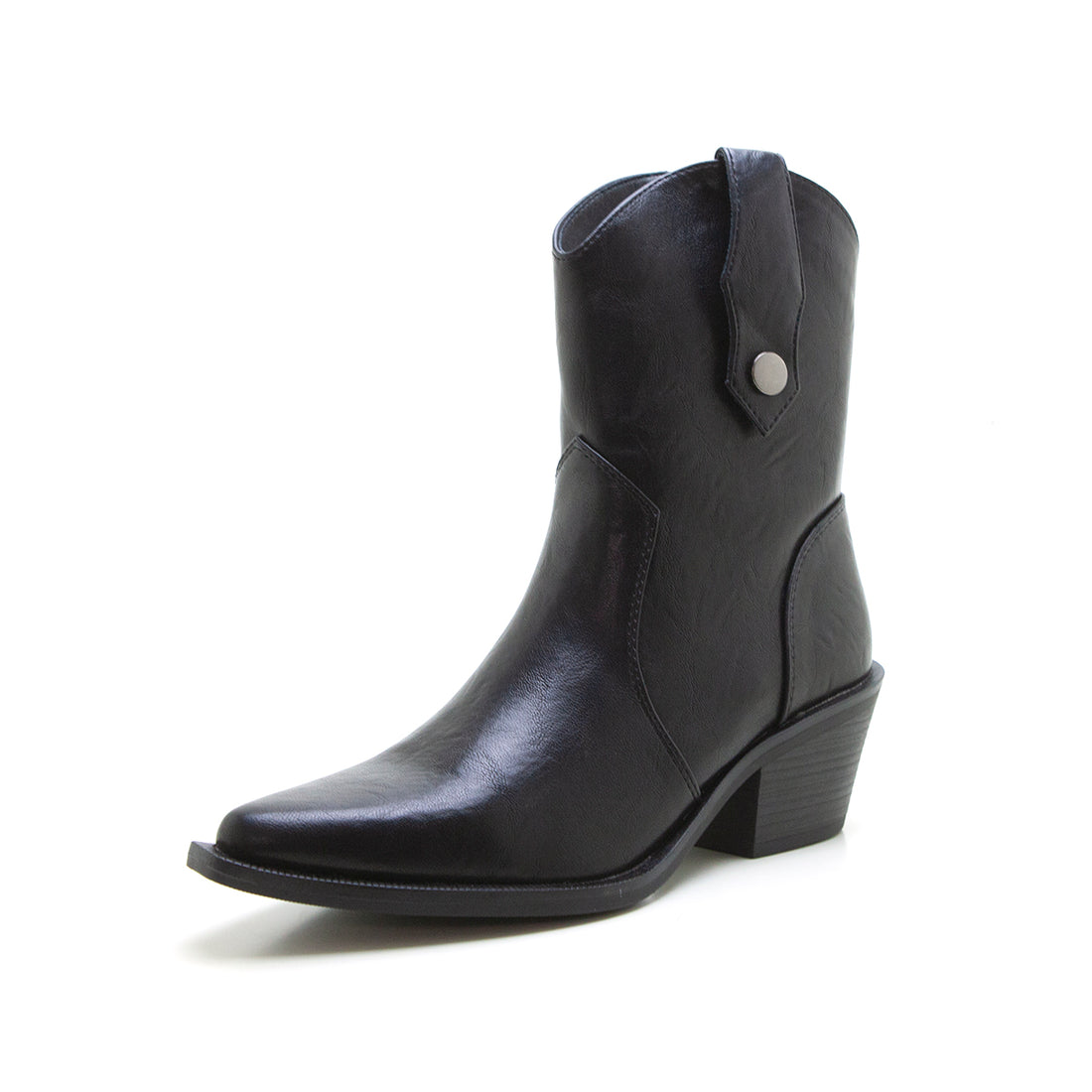 Isteria 592 Botín campero solapa intercambiable negro
