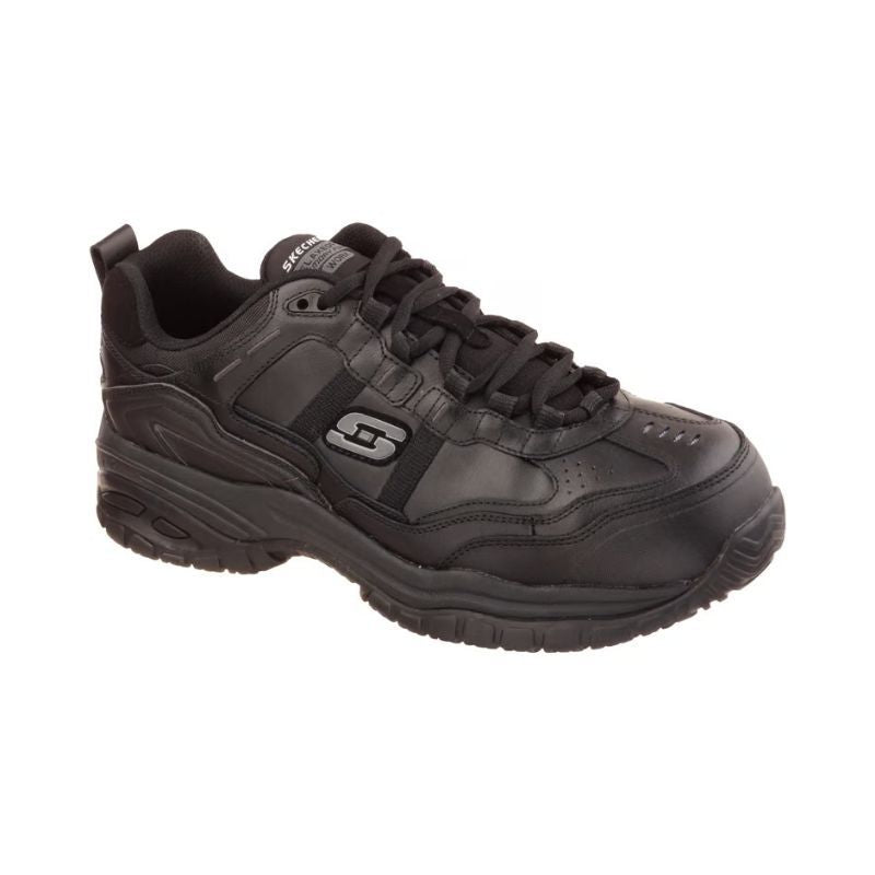 SKECHERS 77013EC Zapatilla trabajo puntera reforzada negro