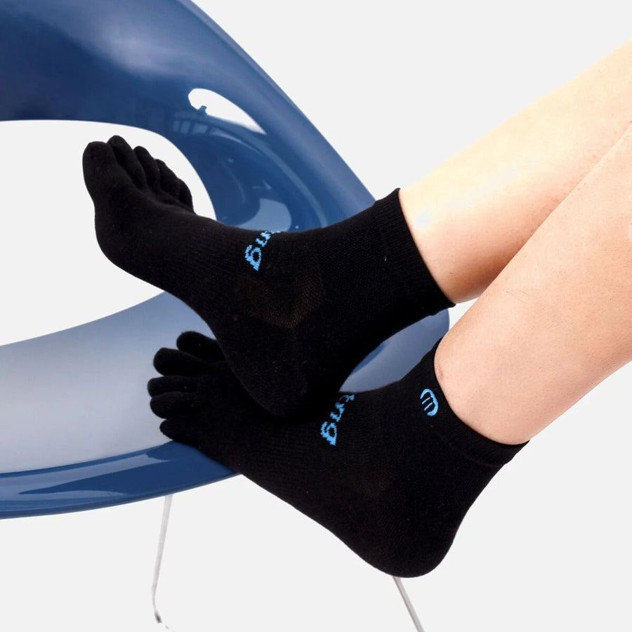 Mustang 252MTCA Calcetines de dedos Barefoot negro