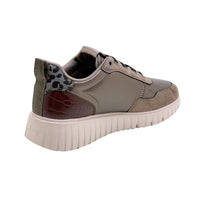 Mustang 60886 Deportiva casual elásticos marrón.