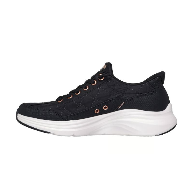 SKECHERS 150404 Deportiva casual acolchada Slip-Ins negro