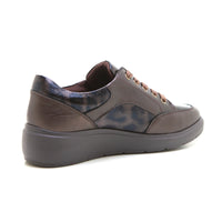 Treintas 4406 Zapato deportivo cremallera marrón