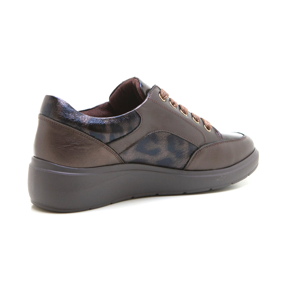 Treintas 4406 Zapato deportivo cremallera marrón