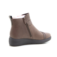 Treintas 4405 Botín de cuña baja taupe