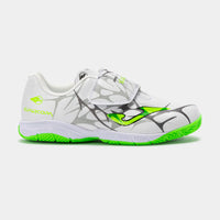 Joma Super Copa Zapatilla de fútbol sala con velcro indoor blanco verde