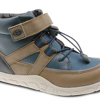 Beppi 2217820 Bota deportiva barefoot velcro marino