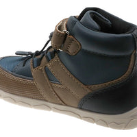 Beppi 2217820 Bota deportiva barefoot velcro marino
