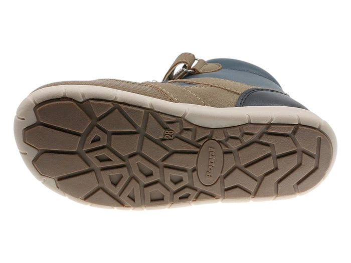 Beppi 2217820 Bota deportiva barefoot velcro marino