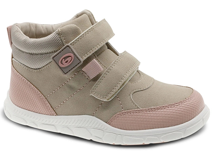 Beppi 2217801 Bota deportiva barefoot velcro beige