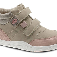Beppi 2217801 Bota deportiva barefoot velcro beige