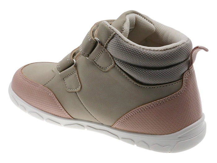 Beppi 2217801 Bota deportiva barefoot velcro beige