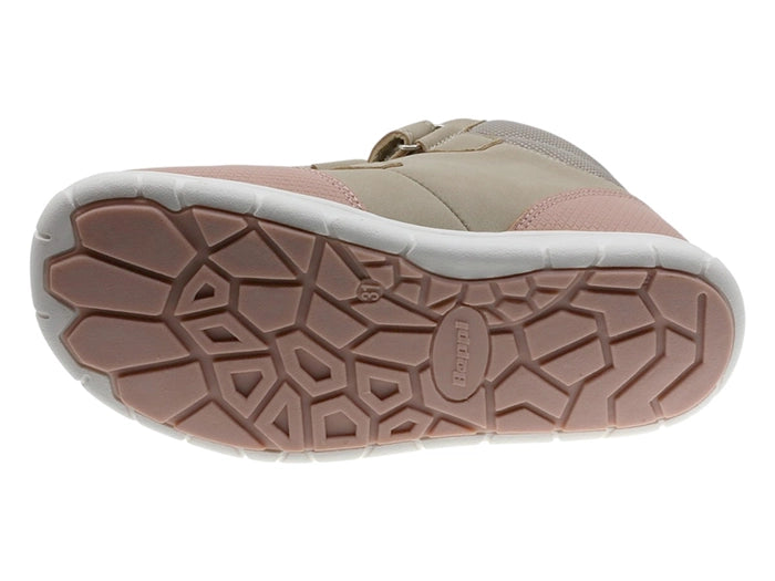 Beppi 2217801 Bota deportiva barefoot velcro beige