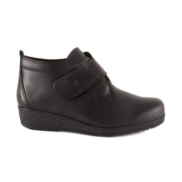 Pie de Ángel 7546 Botín confort con velcro negro