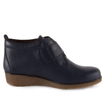 Pie de Ángel 7546 Botín confort con velcro marino