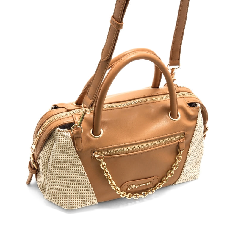Mariamare Flama bolso camel cadena