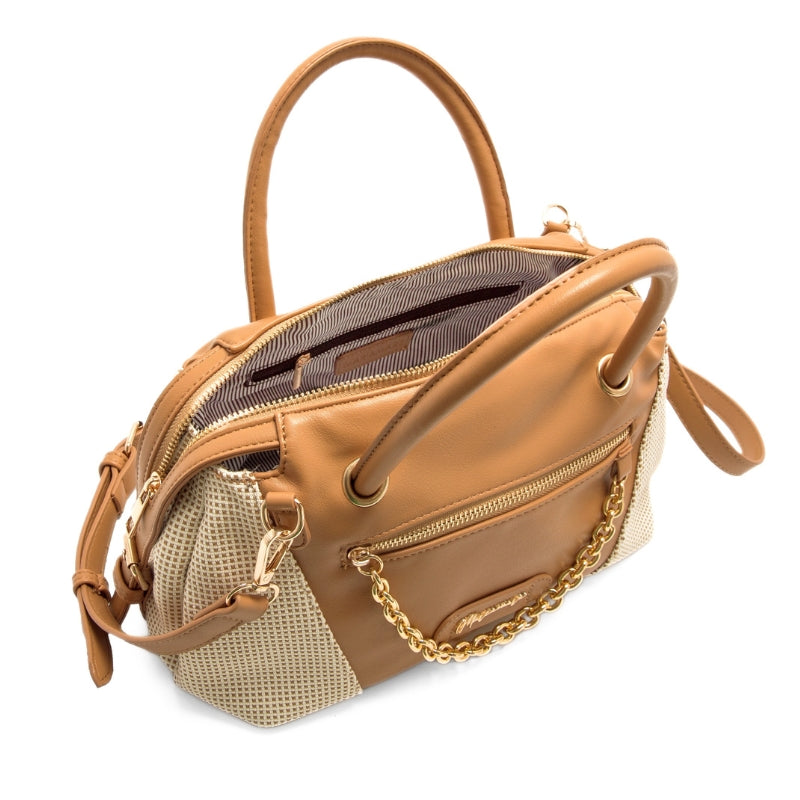 Mariamare Flama bolso camel cadena
