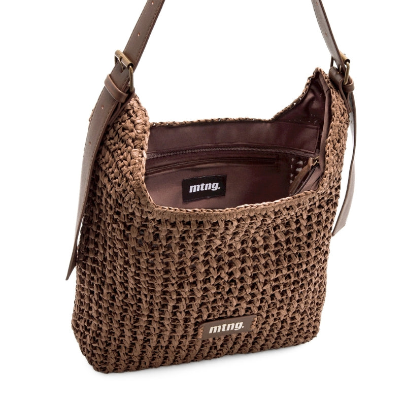 Mustang Hora Bolso hombro moka ajustable