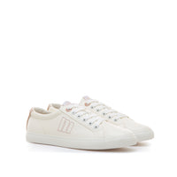Mustang 60615 Zapatilla casual blanca y nude