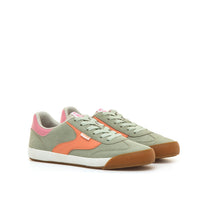 Mustang 60940 Zapatilla casual retro verde naranja