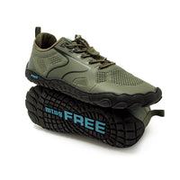 Mustang 84837 Zapatilla Barefoot cierre elástico kaki