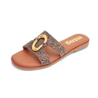 Mustang 55635 sandalia pala animal print