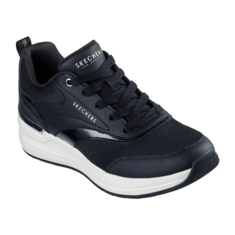 SKECHERS 177342 Deportiva con cuña negro