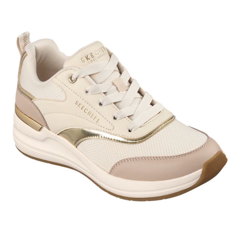 SKECHERS 177342 Deportiva con cuña beige