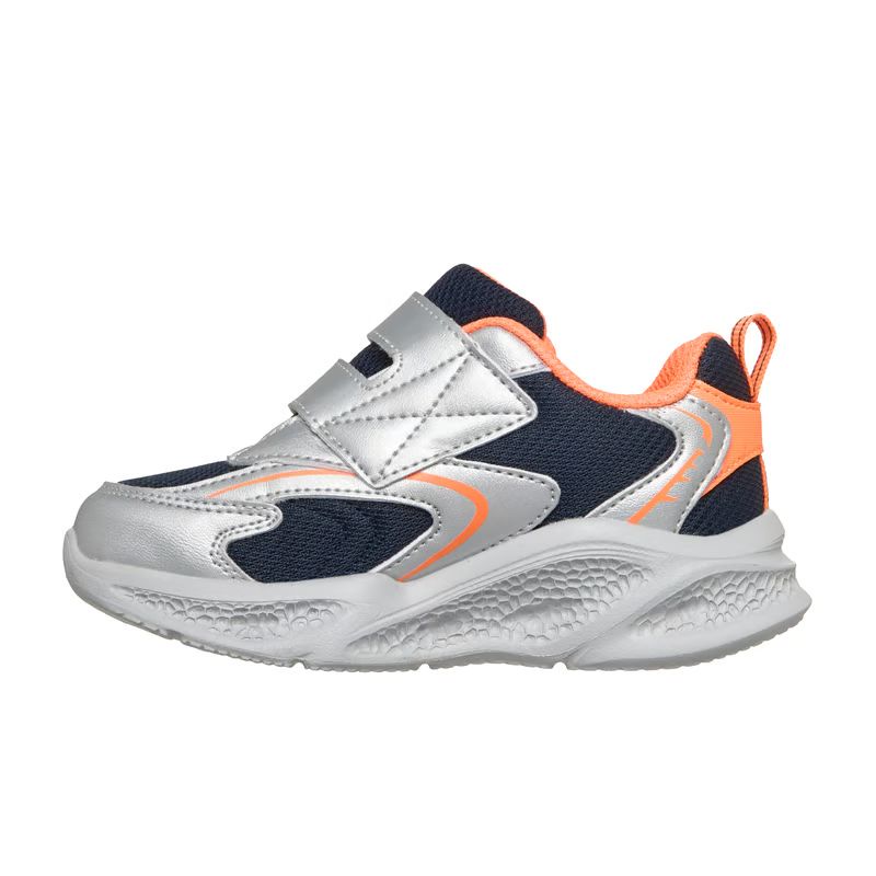 Skechers 401498N Zapatilla niño con velcro plata