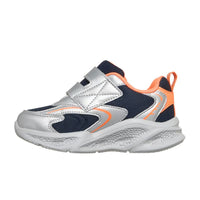 Skechers 401498N Zapatilla niño con velcro plata