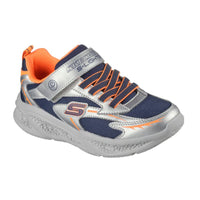 Skechers 401497L Zapatilla niño con velcro plata