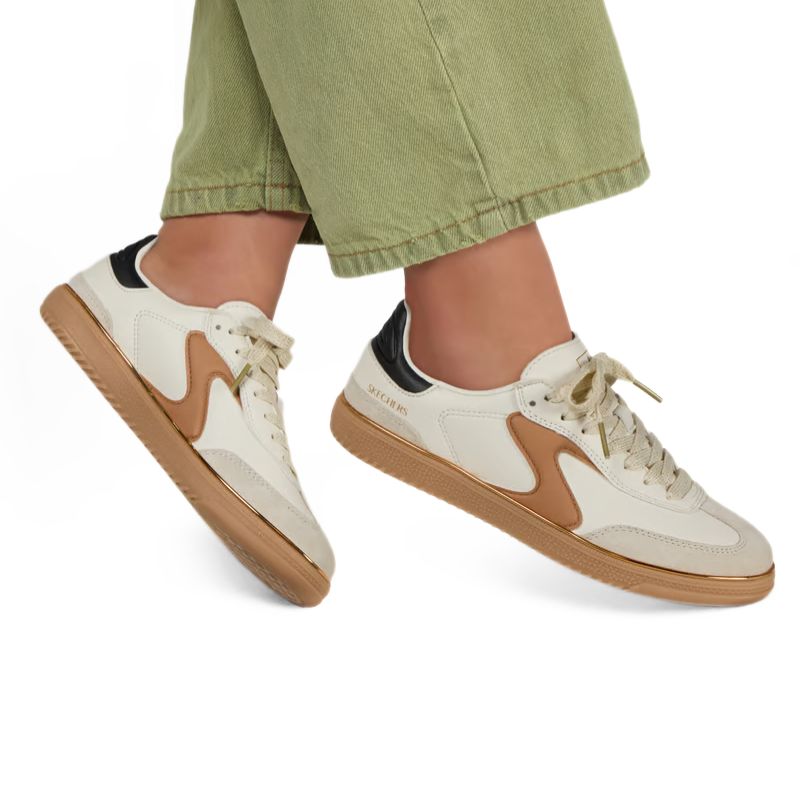 SKECHERS 185405 Zapatilla casual retro S natural