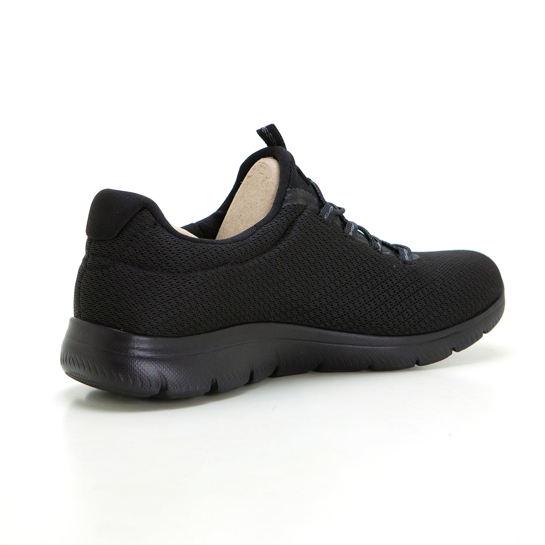 SKECHERS 150268 Deportiva elásticos negro.