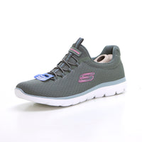 SKECHERS 150268 Deportiva elásticos verde.