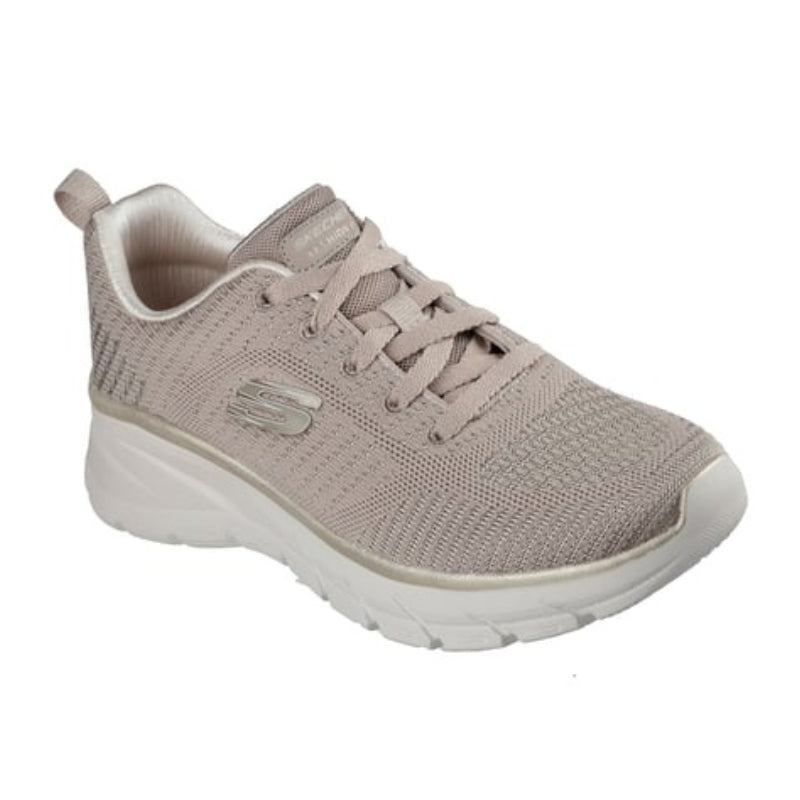 Skechers 150384 Deportiva fashion de cuña baja taupe