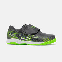 Joma Gol Zapatilla de fútbol sala con velcro indoor gris verde