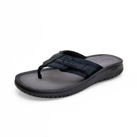 Clarks Wesley Sun esclava cuero negro