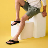 Clarks Wesley Sun esclava cuero negro