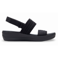 Clarks Srla Stroll Sandalia deportiva mujer bandas negro