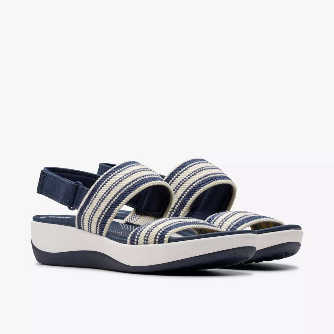 Clarks Arla Stroll Sandalia deportiva mujer bandas marino