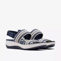 Clarks Arla Stroll Sandalia deportiva mujer bandas marino