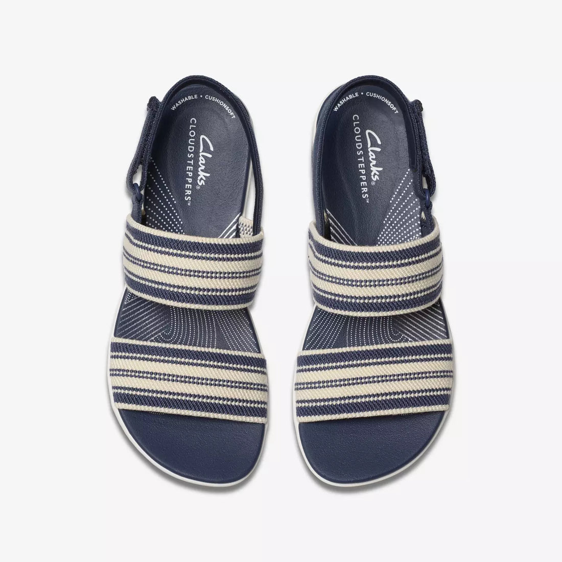 Clarks Arla Stroll Sandalia deportiva mujer bandas marino