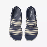Clarks Arla Stroll Sandalia deportiva mujer bandas marino