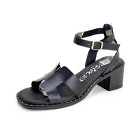 Fresia 556 Sandalia de tacón negra