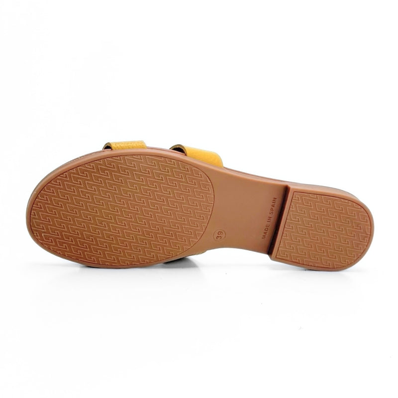 Fresia 584 Sandalia pala ocre
