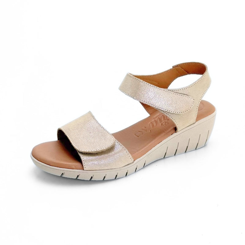 Valerias 2685 Sandalia beige platino