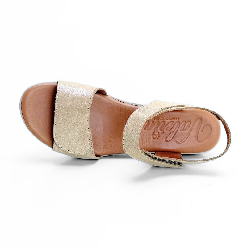 Valerias 2685 Sandalia beige platino