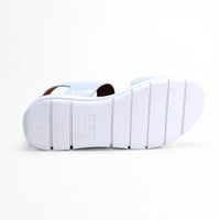 Valerias 2606 sandalia plata doble velcro