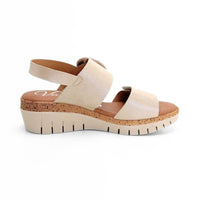 Valerias 2664 sandalia beige platino