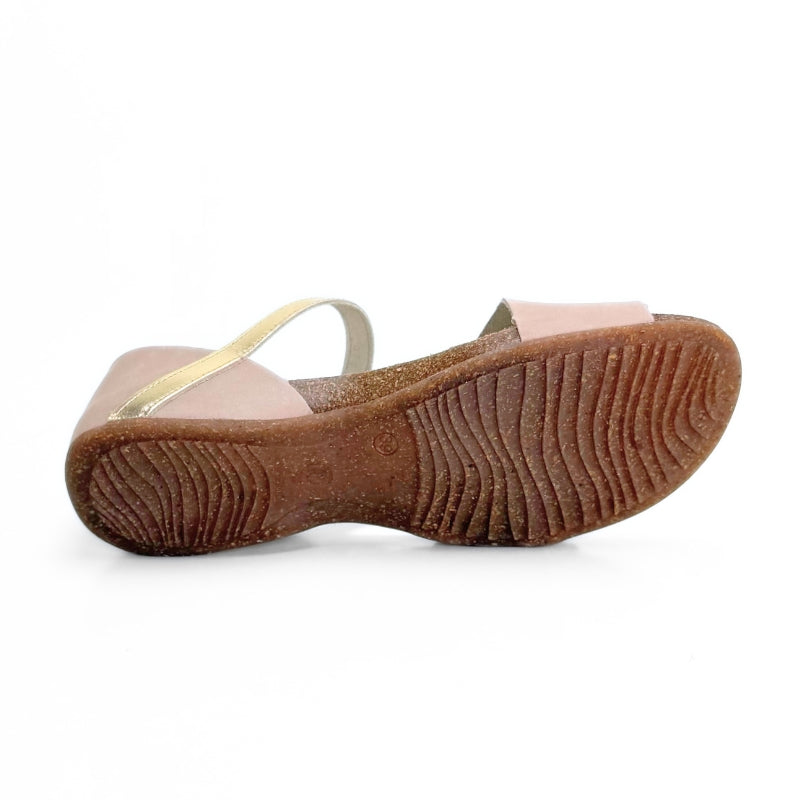 Inter Bios 4476 sandalia anatómica beige platino